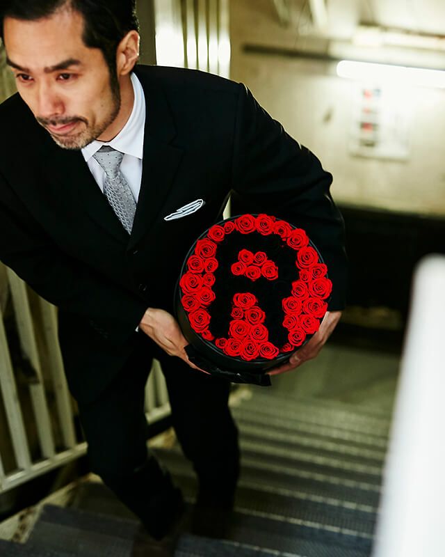 カムアップローゼスイニシャル(L) | ローズギャラリー銀座 オンライン