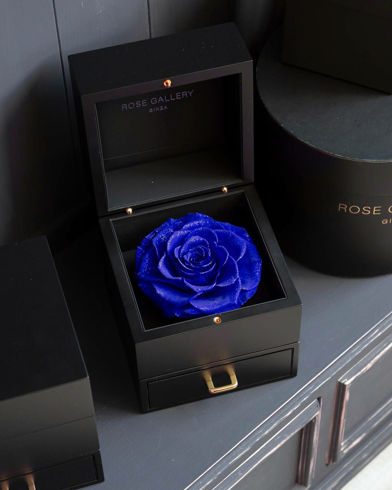 ROSE GALLERY ローズギャラリー ジュエリーケース/小物入れ ダイヤモンドローズドロワーボックス | ローズギャラリー銀座